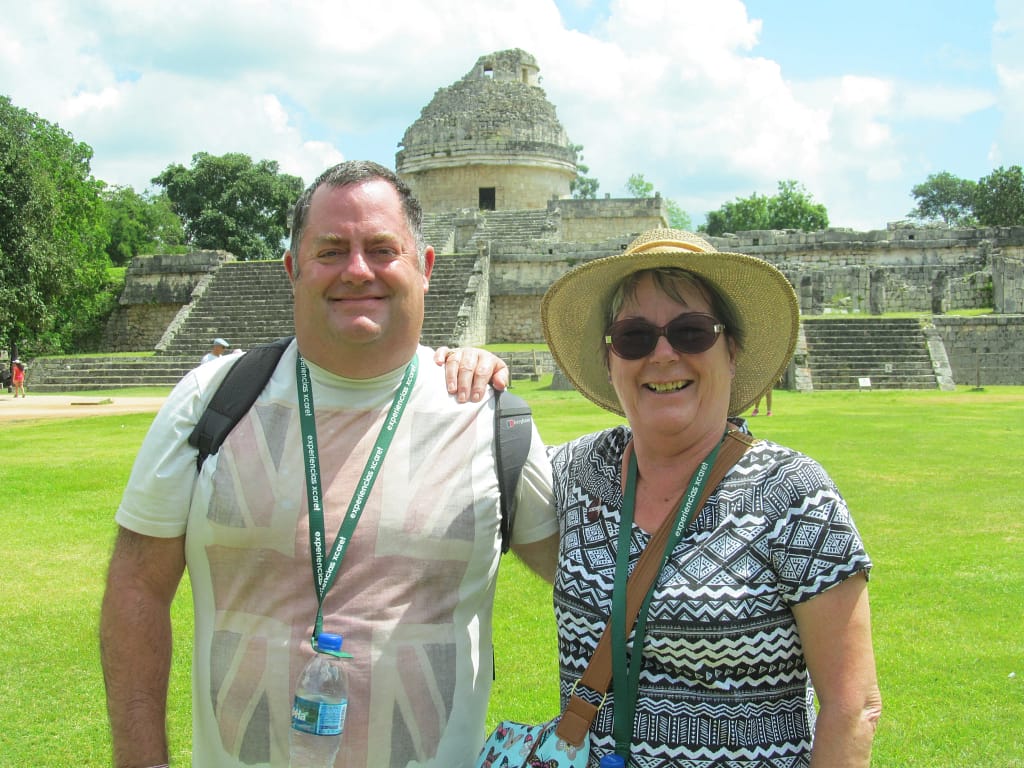 Mike the Owner of Aurora Community Care in Worthing and his Mum, Ann, a non executive director
