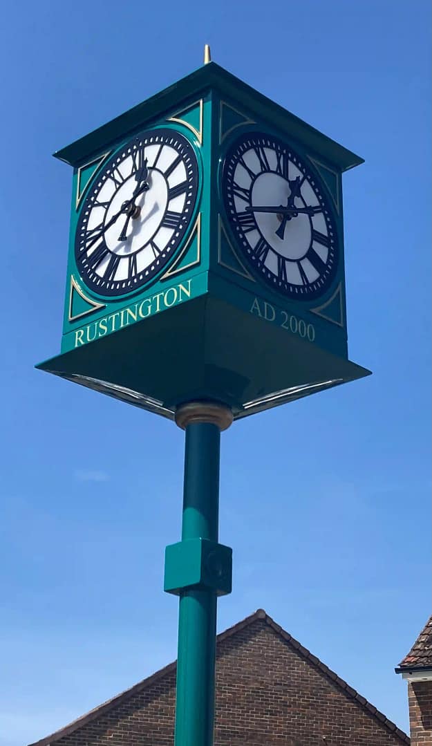 Rustington Clock Tower in the village centre